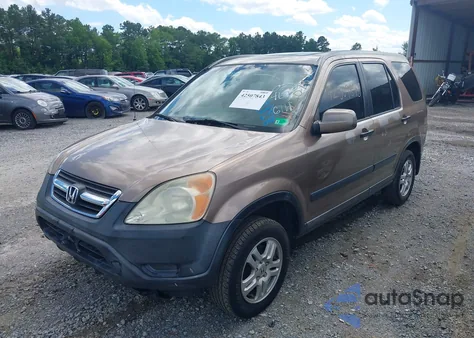 2003 Honda Cr-V Ex from USA, damaged, VIN JHLRD78863C037462